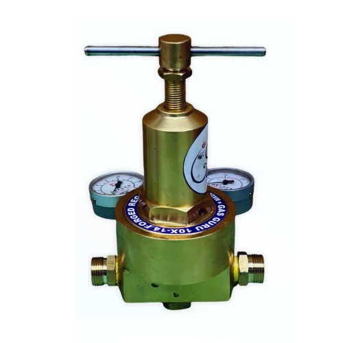 Brass IOX 14 Medical Gas Pressure Regulator