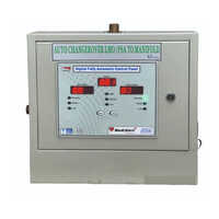 Three Phase Digital Gas Changeover Panel - Metal, 100 Liters/min Capacity, White, 220v, Automated Gas Switching For Industrial & Commercial Systems