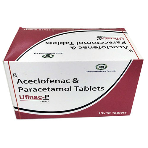 Ufinac-P Tablets (Aceclofenac paracetamol tablet)