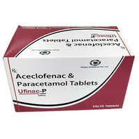 Ufinac-P Tablets (Aceclofenac paracetamol tablet)