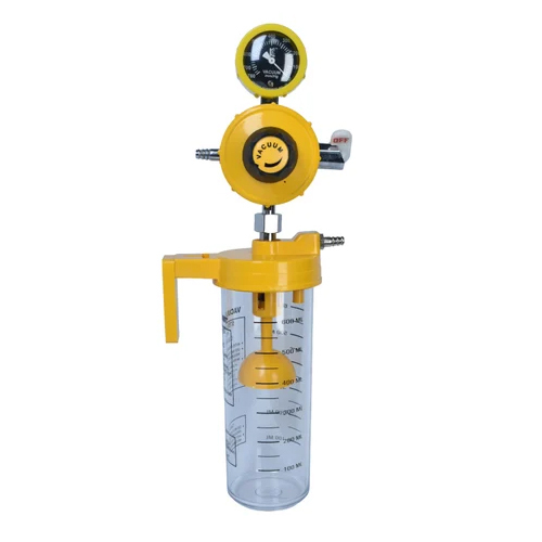 PVC Medical Ward Vacuum Regulator With 1000ml Jar