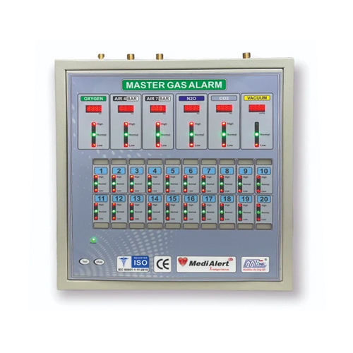 Mild Steel Master Gas Alarm For Hospitals