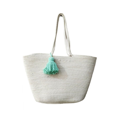 KFT-31 Cotton Braided Jute Bag