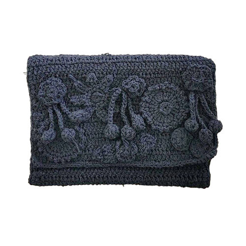 KFT-33 Cotton Crochet Clutch Bag