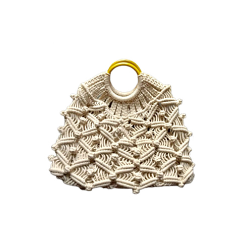 KFT-67 Cotton Macrame Crochet Bag