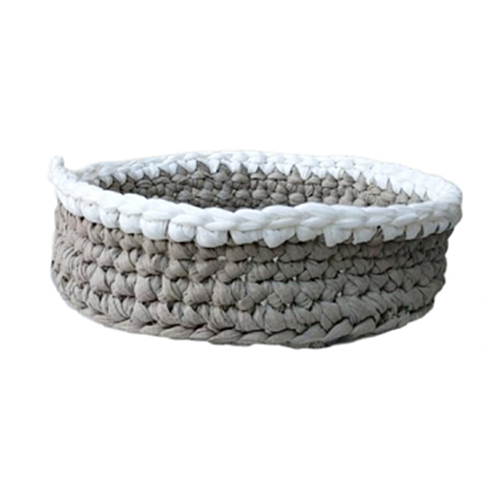 KFT BAS 26 Chindi Crochet Basket