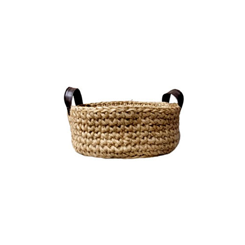 KFT BAS 01 Jute Crochet Basket