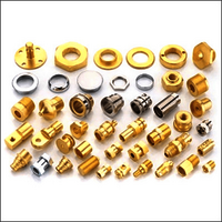 Brass Precision Components - Brass, Ss Material | 5 Tolerance, Engineered For Durability, Seamless Integration, Optimal Functionality