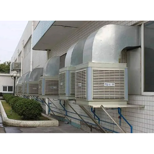 Industrial Air Coolers - Stainless Steel, Automatic Cleaning Method | Water Reservoir, High-Efficiency Fan, Effective in Dry Climates