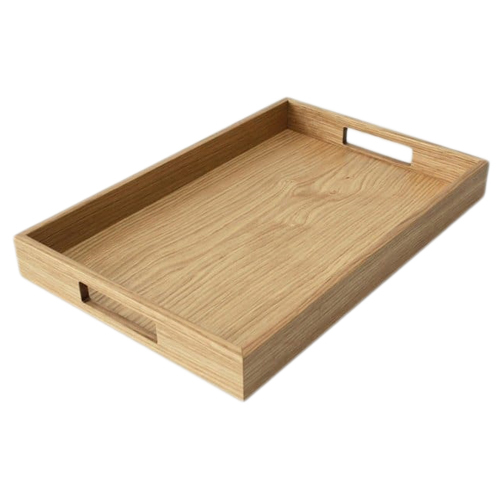 Mango Wood Multipurpose Serving Tray Application: For Kitchen