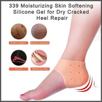 MOISTURIZING SKIN SOFTENING SILICONE GEL FOR DRY CRACKED HEEL REPAIR (MULTICOLOUR) (0339)