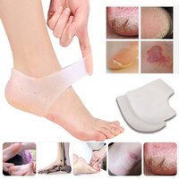 MOISTURIZING SKIN SOFTENING SILICONE GEL FOR DRY CRACKED HEEL REPAIR (MULTICOLOUR) (0339)