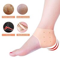 MOISTURIZING SKIN SOFTENING SILICONE GEL FOR DRY CRACKED HEEL REPAIR (MULTICOLOUR) (0339)