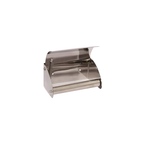 Silver D Tissue Paper Holder