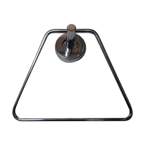 Silver Stainless Steel Bathroom Towel Ring