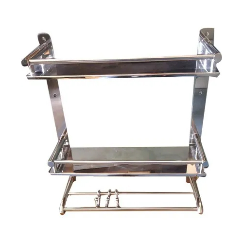 Stainless Steel Double Towel Rack