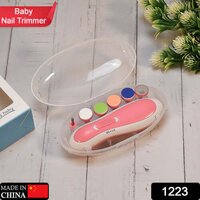 Multi / Assorted Electric Baby Nail Trimmer With Grinding Heads For Newborn Infant And Toddler