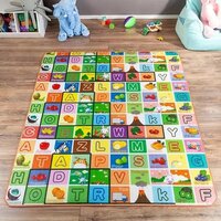 WATERPROOF SINGLE SIDE BABY PLAY CRAWL FLOOR MAT FOR KIDS PICNIC SCHOOL HOME