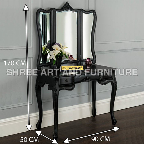 FSDT017 Antique French Dressing Table with Mirror