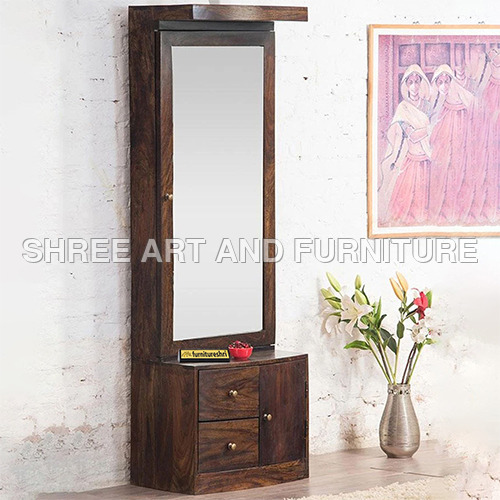 FSDT026 Sheesham Wood Dressing Table with Mirror
