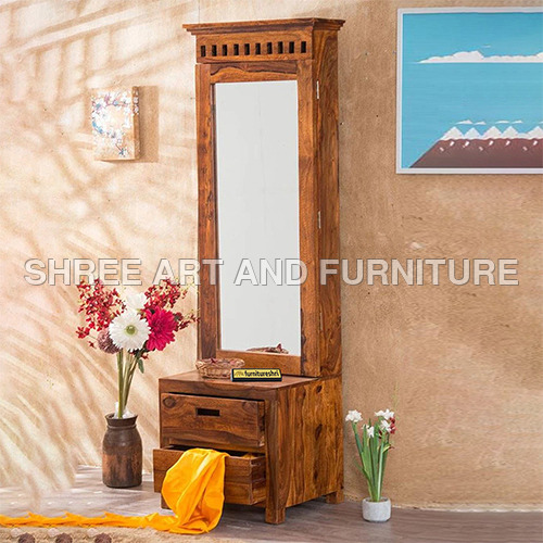 FSDT027 Sheesham Wood Dressing Table with Mirror