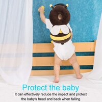 SMALL BABY HEAD PROTECTOR BABY TODDLERS HEAD SAFETY PAD ( MULTI DESIGN) (6629)
