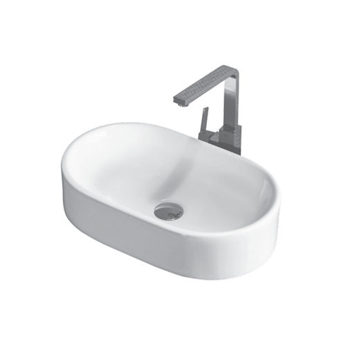 Oval Wash Basin Installation Type: Wall Mounted