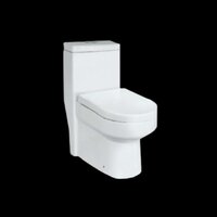 Open Front One Piece Western Commode