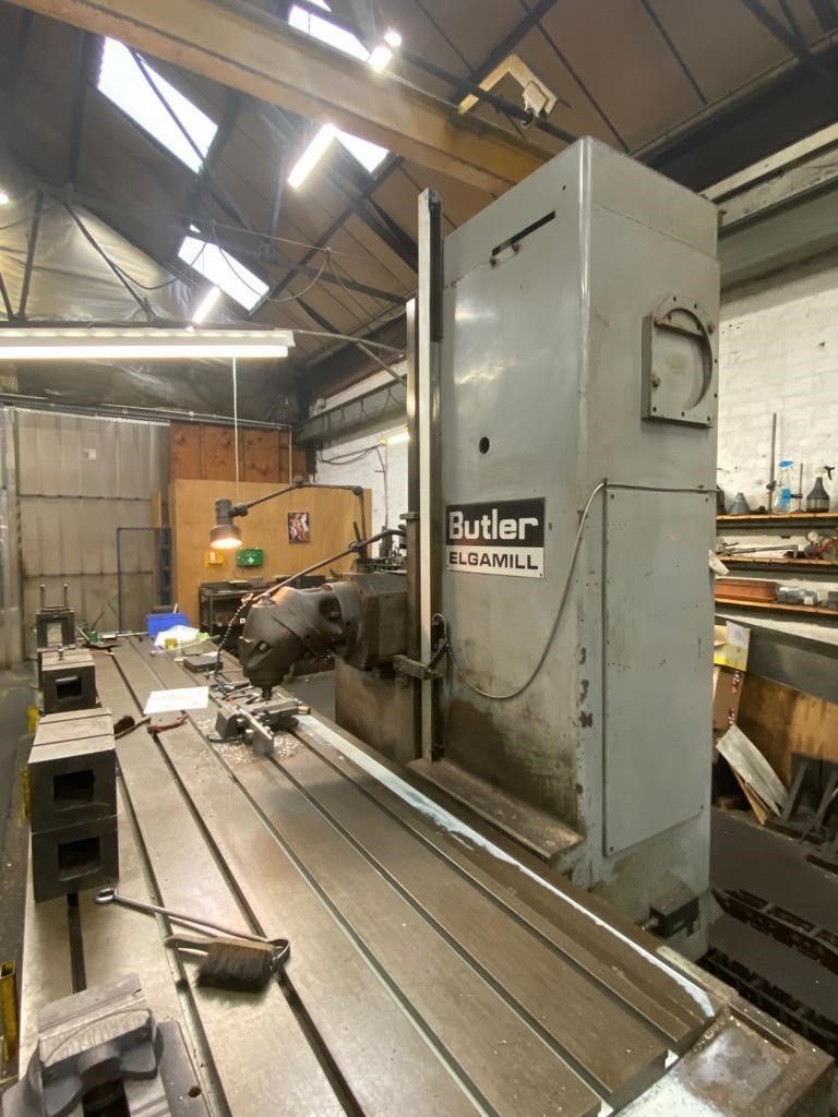 Butler Elgamill CS10 Bed Milling Machine