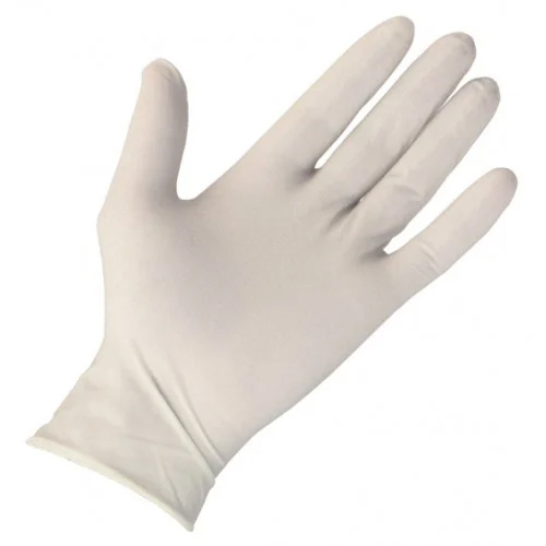 Surgical Examination Glove - Medical Grade, Non-Powdered, Non-Recyclable | White Color, Disposable, Sterilized, Various Sizes Available