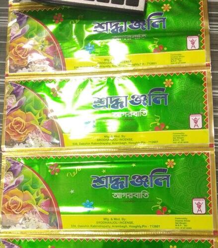 Agarbatti Packaging Pouches