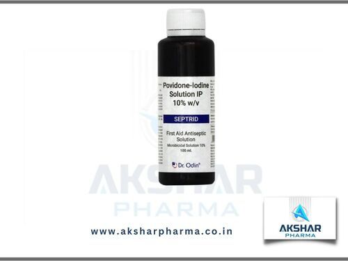 Povidone Iodine Solution Septrid 10% 100ml Recommended For: Hospital