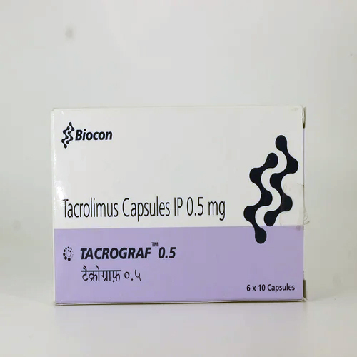 0.5 mg Tacrograf Capsules IP
