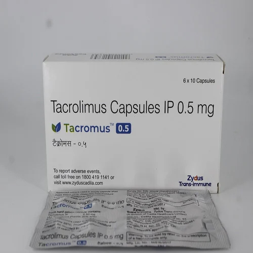 0.5 mg Tacromus Capsules IP