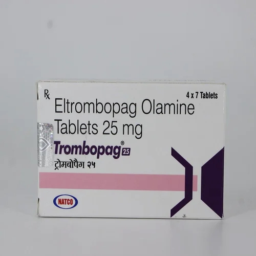 25 mg Trombopag Tablets