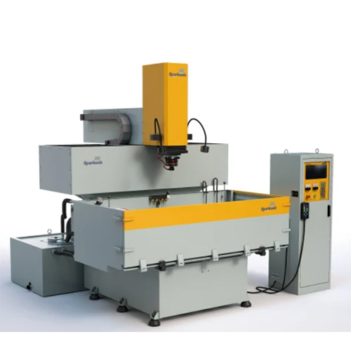 Yellow Spark Erosion - Edm Machine My Edm Znc