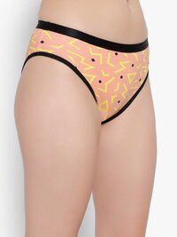 Cotton Multicoloured Geometric Printed Panty