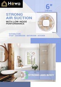 Nexa 150 mm Exhaust Fan (Ivory)
