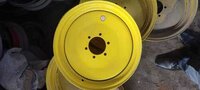 6.50x20 John Deere Tractor Front Wheel - Color: Yellow