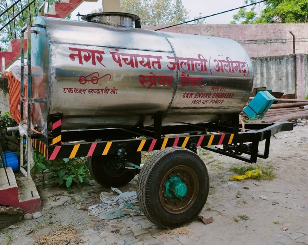 S.S Water Tanker Trailer
