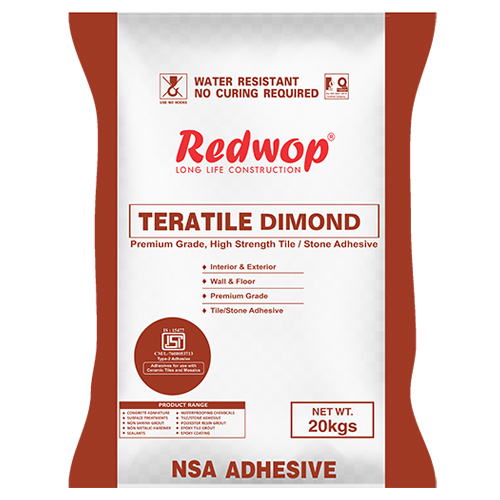 Teratile Diamond Polymer Modified Tile Adhesive Application: Industrial