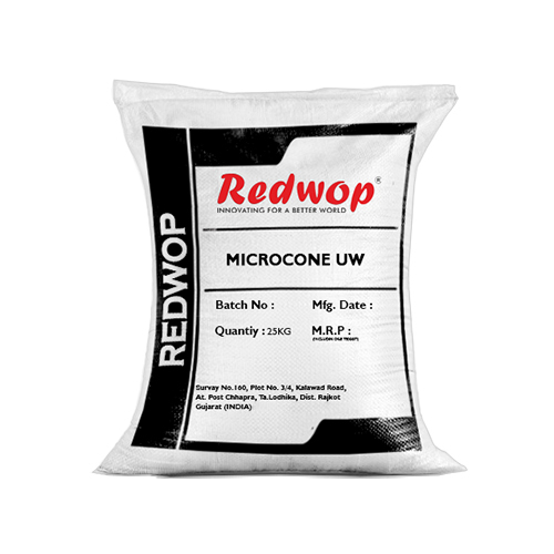 Microcone Uw Under Water Admixture Application: Industrial