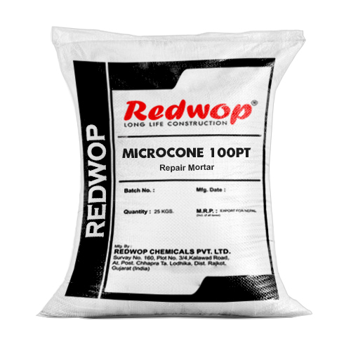 Microcone 100PT RCC Repairing Thixotropic Overhead And Vertical Service