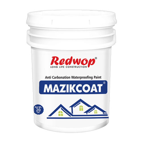 Mazikcoat Anticarbonation Paint Application: Industrial And Outdoor