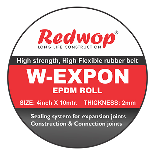 Black W-Expon Rubber Based Expansion Belt