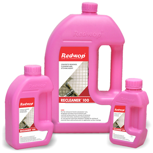 Recleaner-100 - Mild Acid-Based Cleaner | Industrial Use, Pink Color for Effective Surface Cleaning