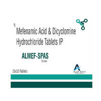 Mefenamic Acid Dicyclomine Hydrochloride Tablets Ip Ingredients: Chemicals