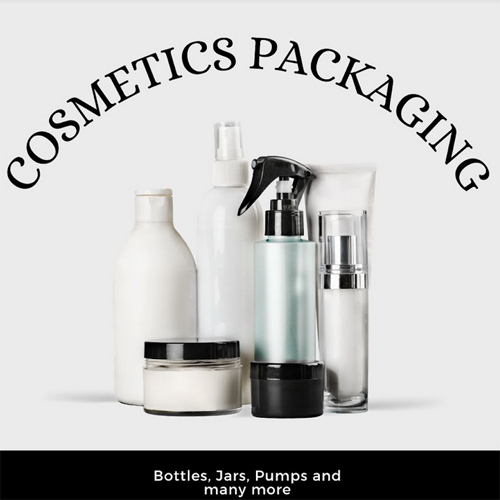 Cosmetic Packaging Products Color Code: White