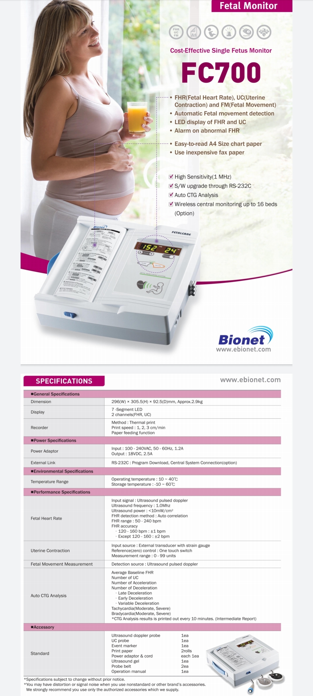 Bionet FC 700