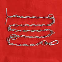 Dog Chain Knotted Angoori with Snap Hook